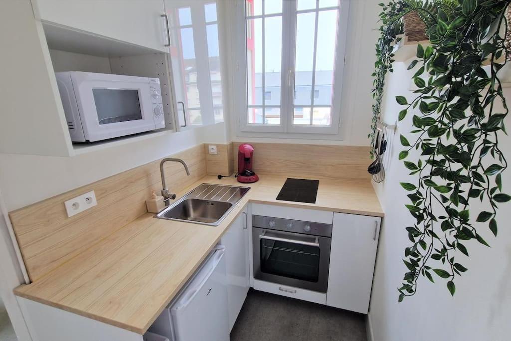 Appartement Ouistreham Proche Centre Et Plage Exterior foto